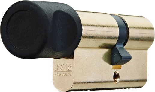FAB 202RSBD/45+60K, 3klíče, cylindrická vložka s knoflíkem