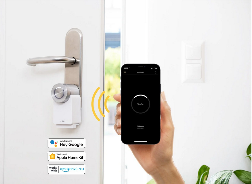Chytré otevírání NUKI Smart Lock